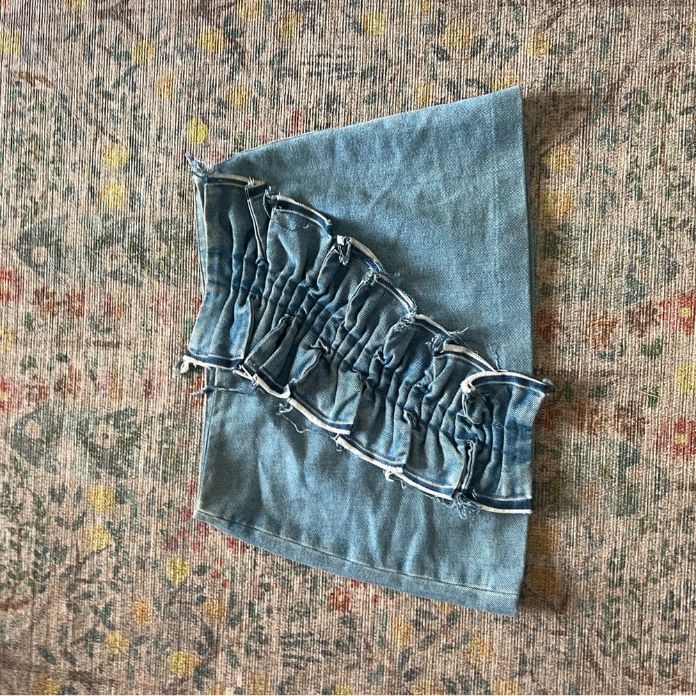 Zara denim skirt